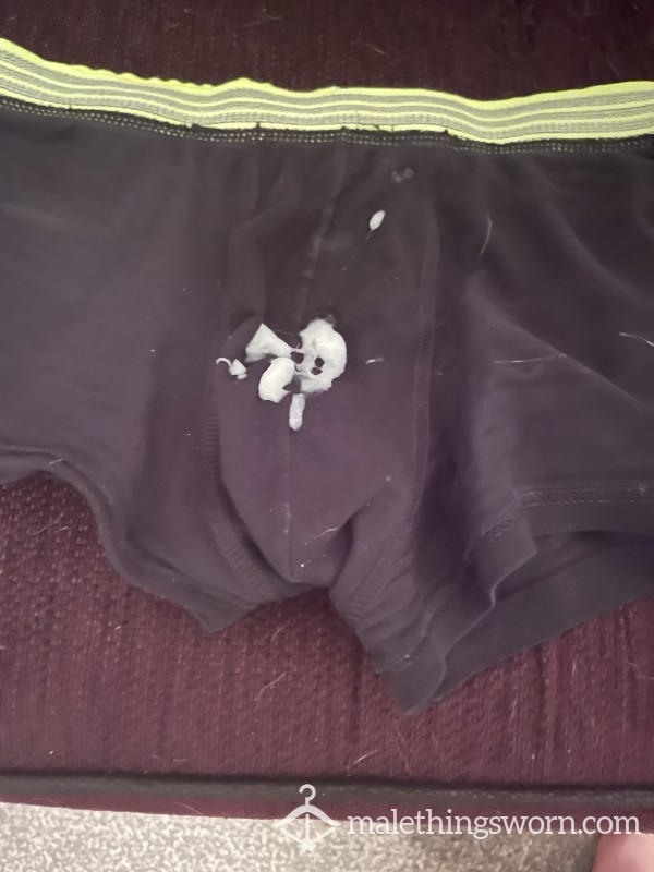 Custom C*m Filled Boxers.