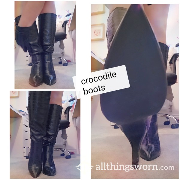 Custom Video Of My Crocodile Boots