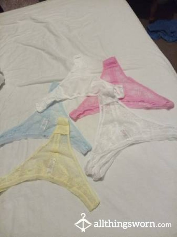 Custom Worn Thongs