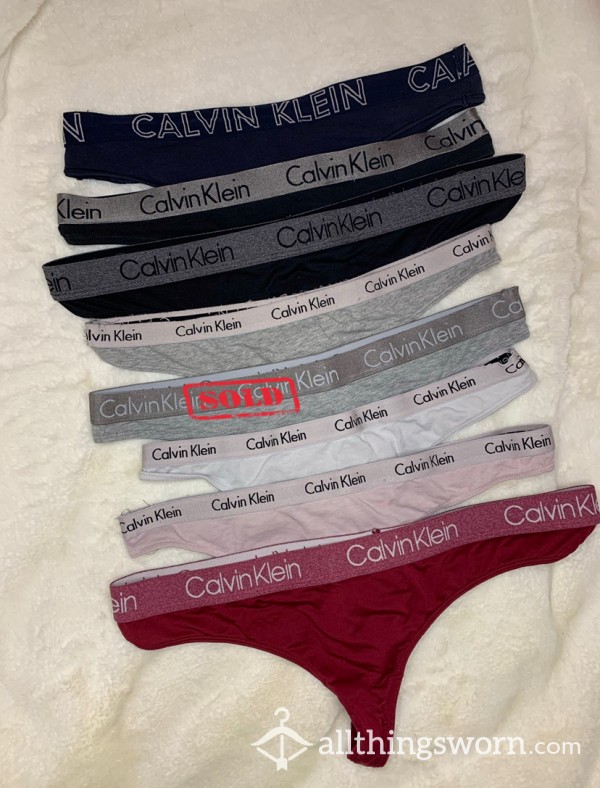 Customizable CK Thongs 😋😋