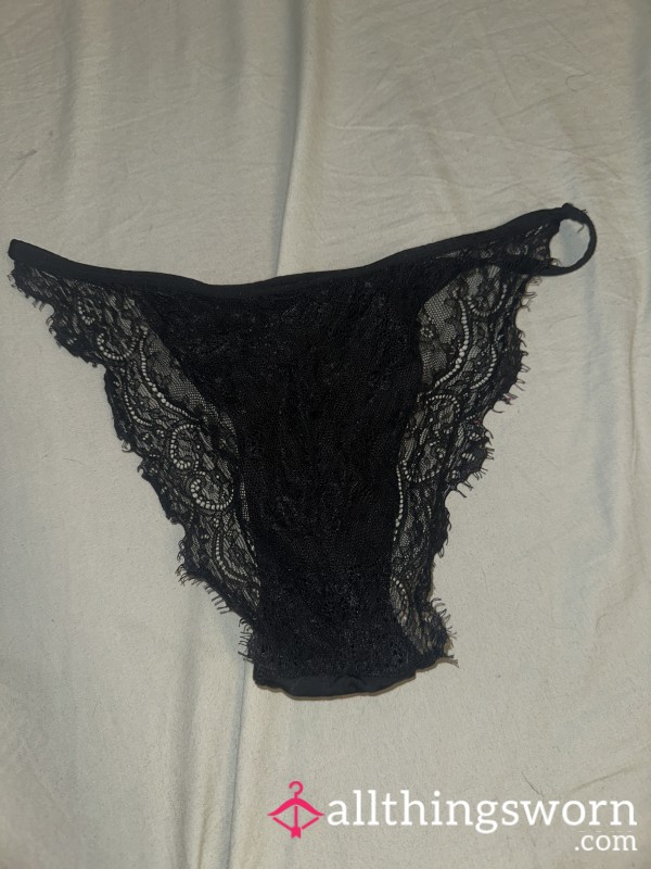 Cute Black Lace Panties