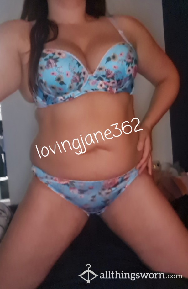 Cute Bra And Pants Set