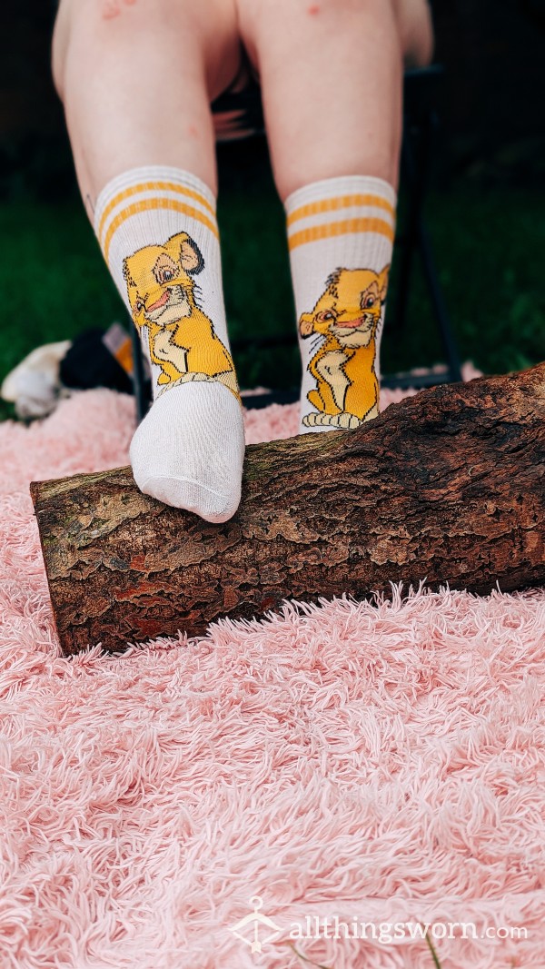 Cute Disney Simba Socks!!🩷🥰🩷🥰