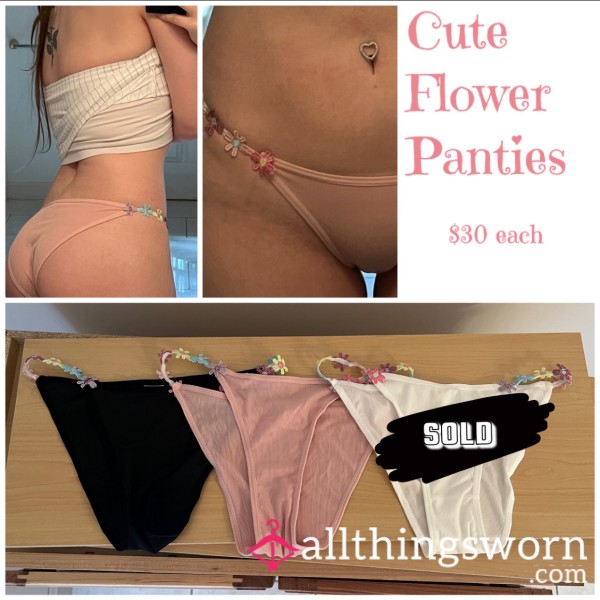 Cute Flower Panties