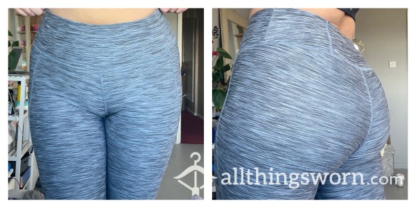 Cute Grey Workout Leggins 🦋