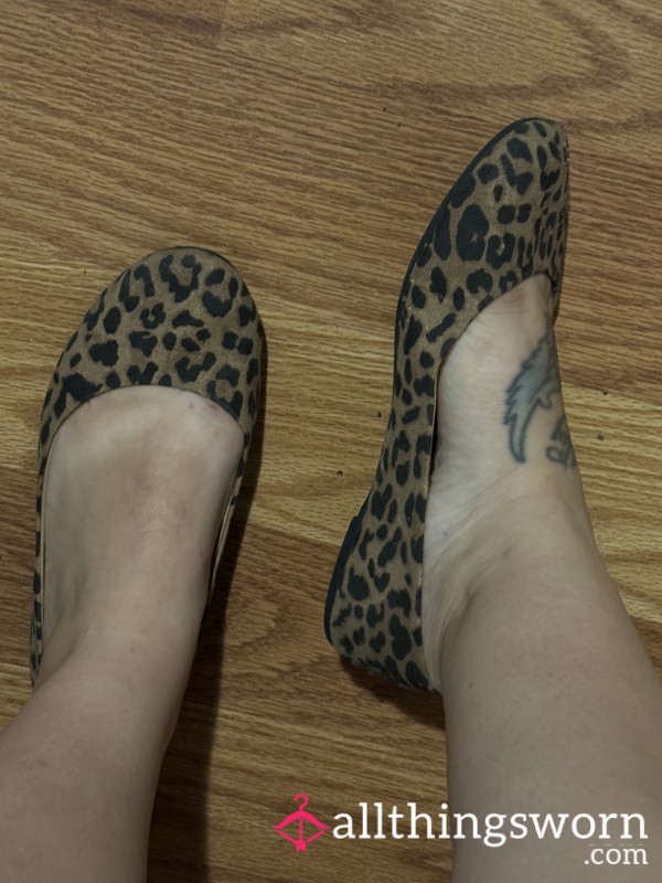 Cute Leopard Flats