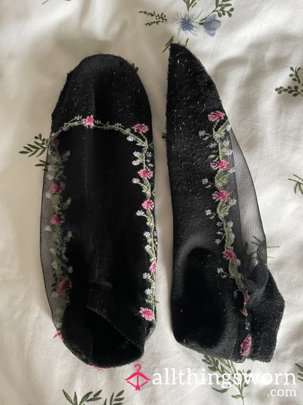 Cute Little Black Socks - 24 Hours Wear