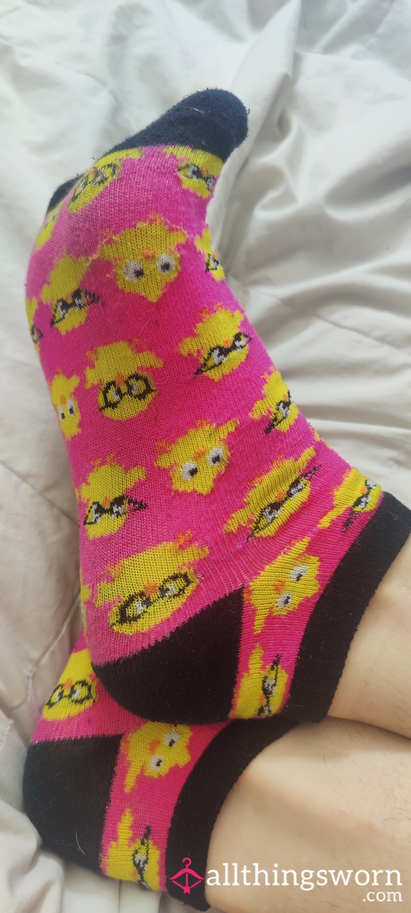 Cute Old Chickie Ankle Socks