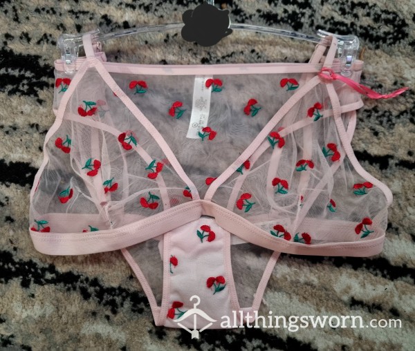 💗 🍒 Cute, Pink Cherry's Mesh Set! 🍒 💗