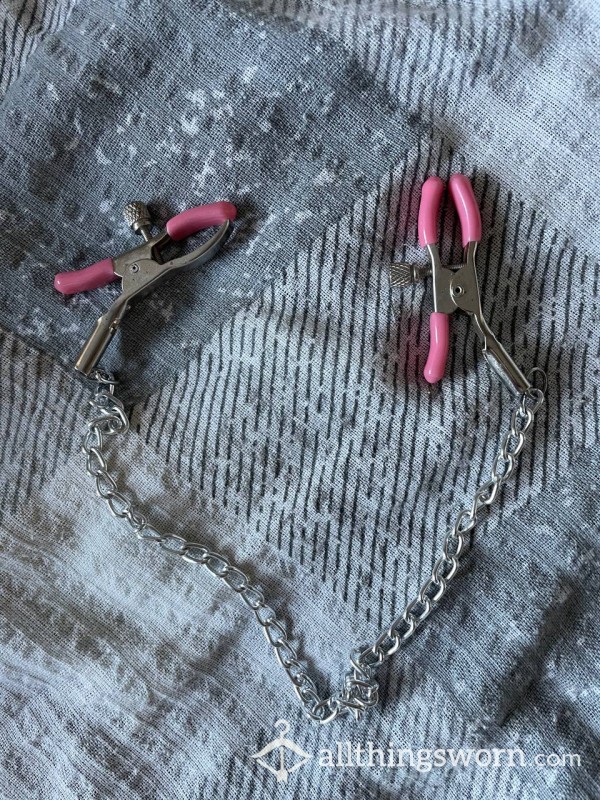 Cute Pink Nipple Clamps