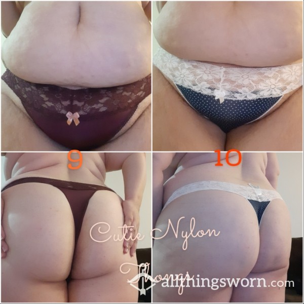 Cutie Nylon Thongs