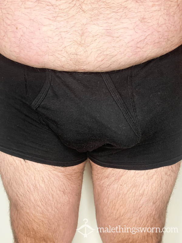 Daddy Bear's Black Boxer Briefs