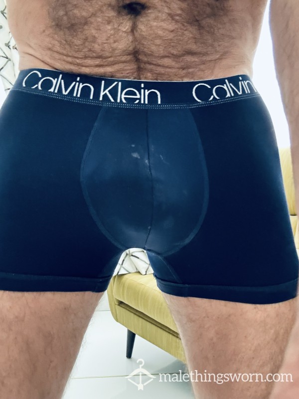 Dark Blue C*m-Stained Calvin Klein (XL)