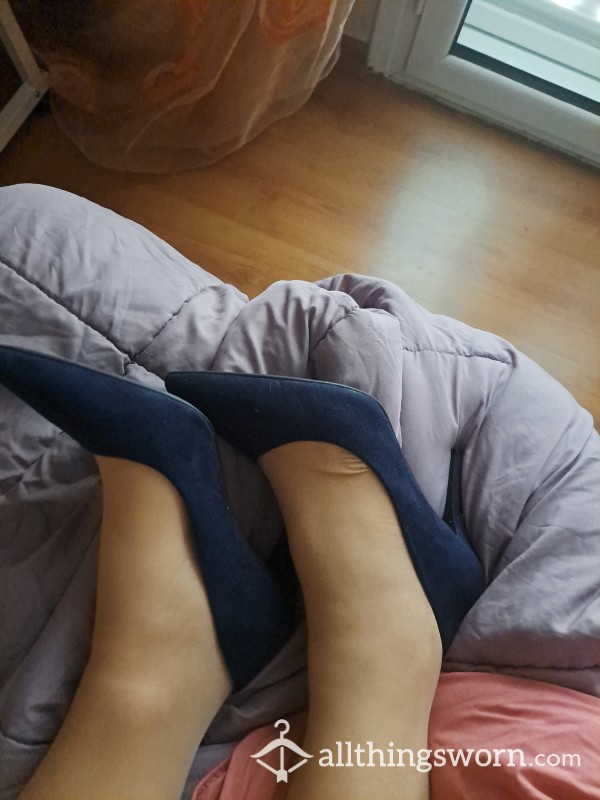 Dark Blue Heels