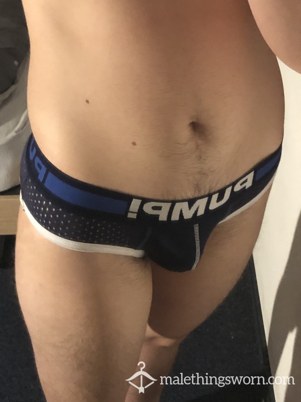 Dark Blue Men's PUMP! Briefs