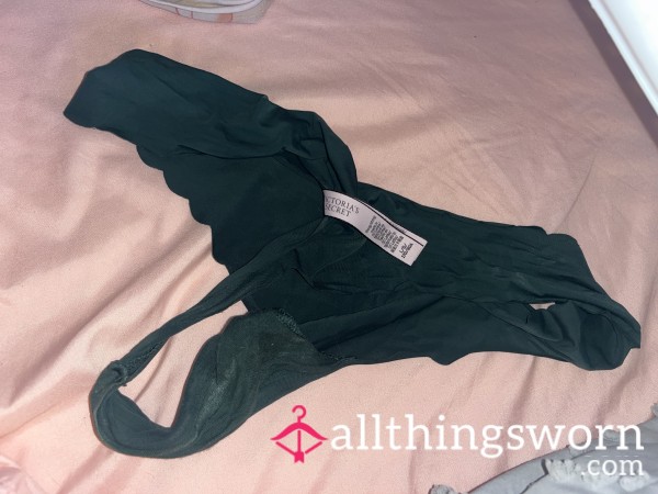 Dark Green Victoria’s Secret Dirty Thong