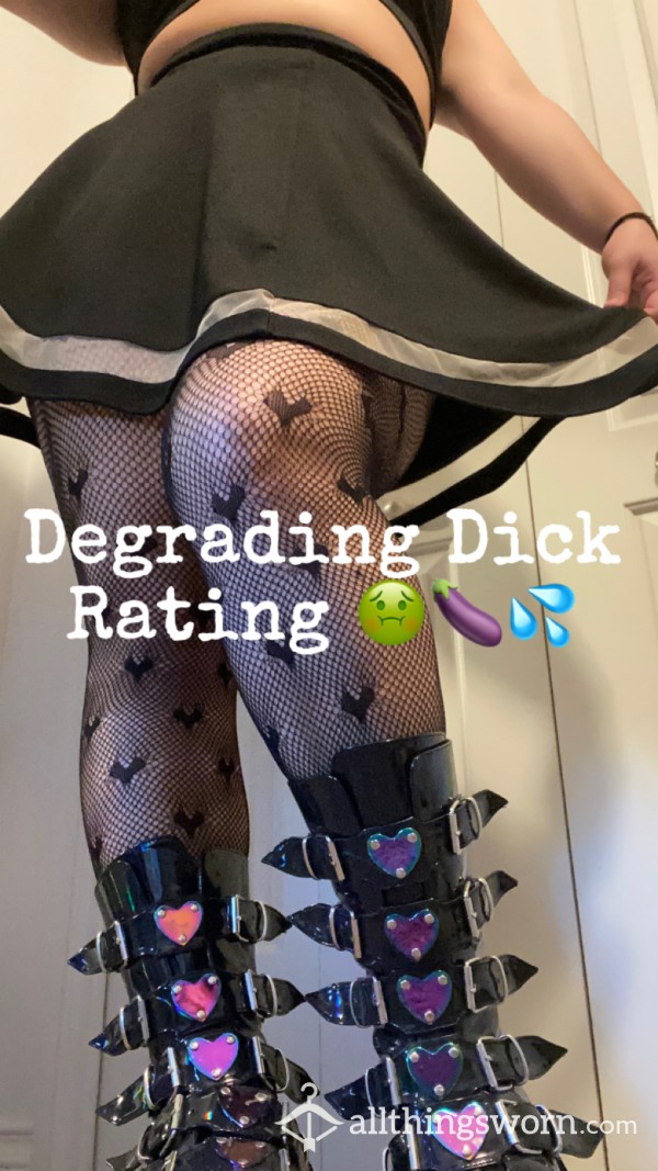 Degrading D*ck Rating