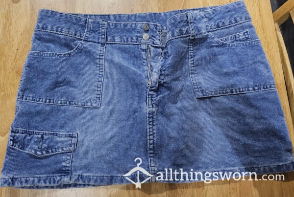 Denim Mini Skirt