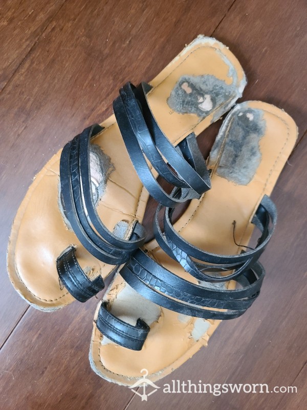 Destroyed Flip Flops