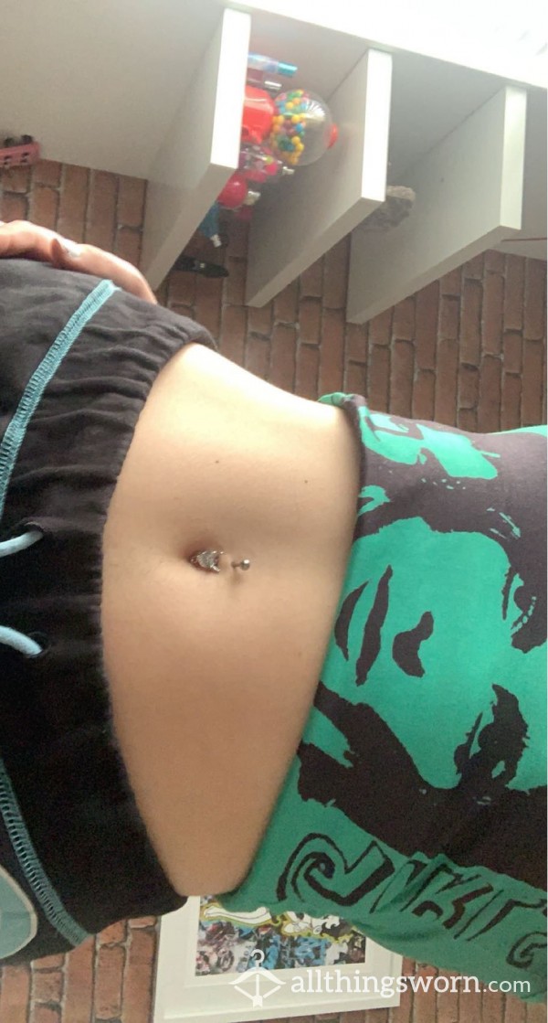 Diamond Devil Belly Bu*ton Piercing