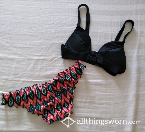 Diamond Pattern Swimsuit