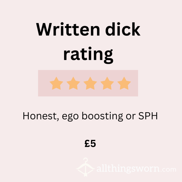 D*ck Rating🍆