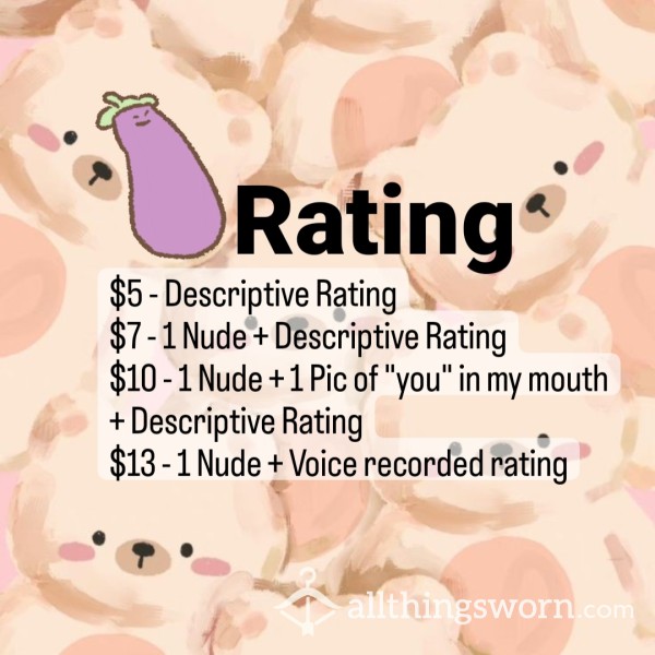 D*ck Rating