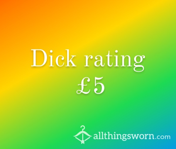 D*ck Rating 🍆🍆