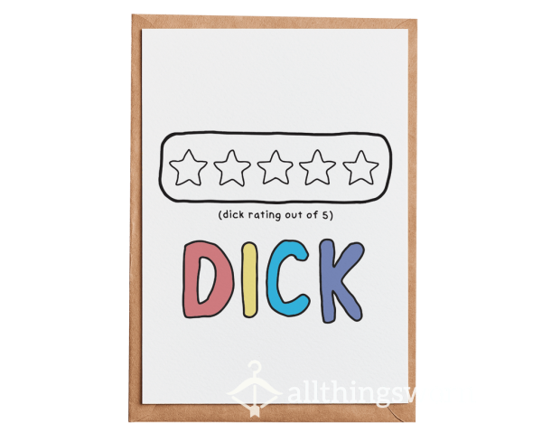 D*ck Rating