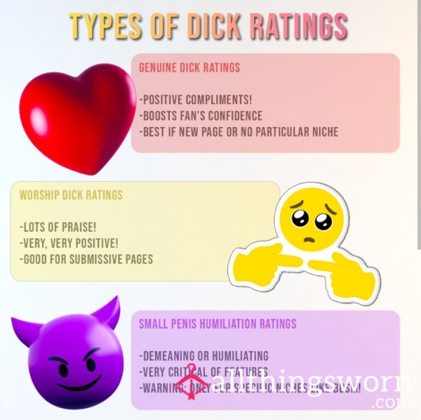 D*ck Ratings