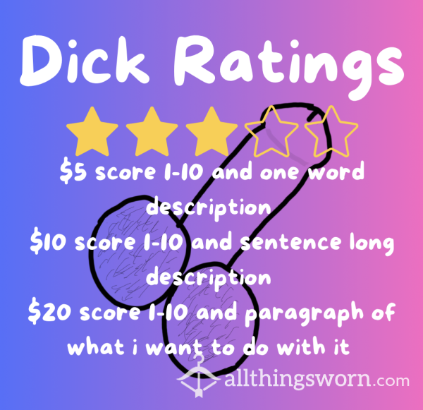 D*ck Ratings