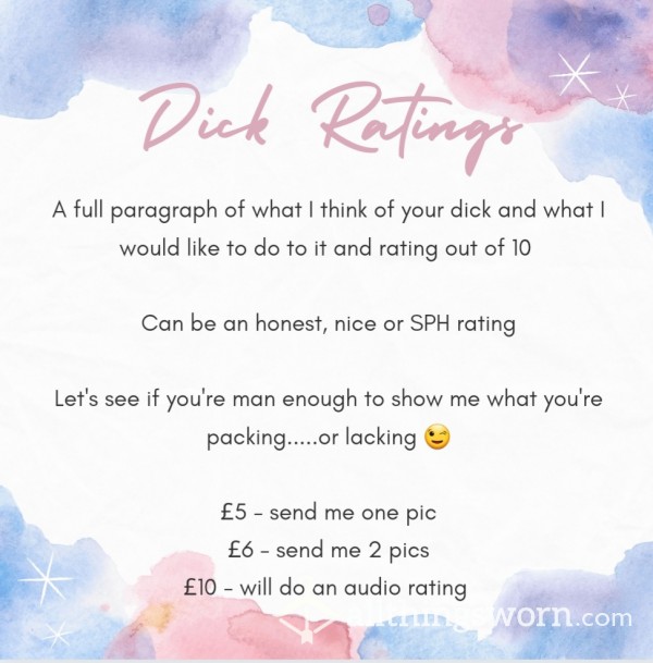 D*ck Ratings