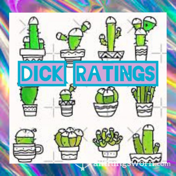 🌵🌵d*ck Ratings A La #RileysChooseYourOwnAdventure :( :) 🌵🌵