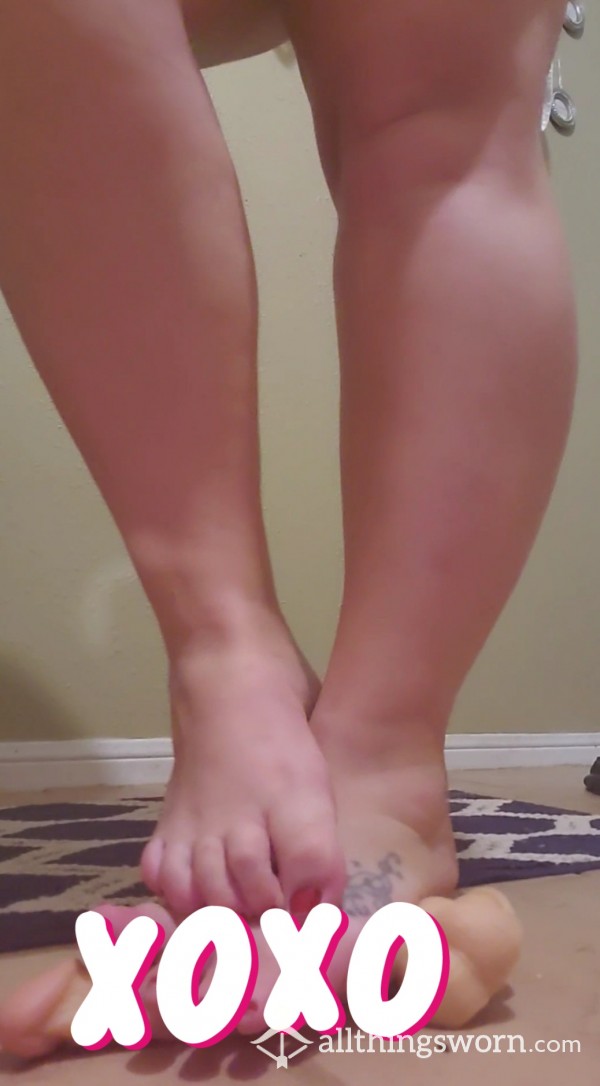 D*ck Trampling Clip 》3 Min, BBW, Full Weight, Both Feet🤟🏻