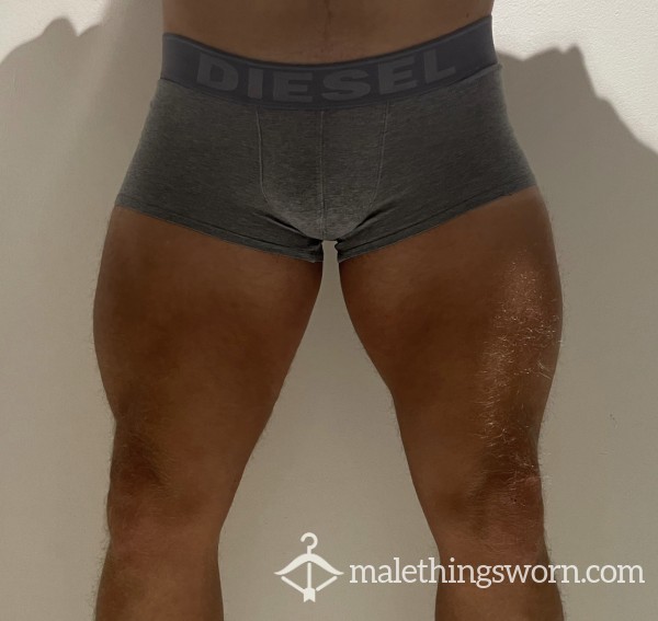 Diesel Grey Boxer Briefs