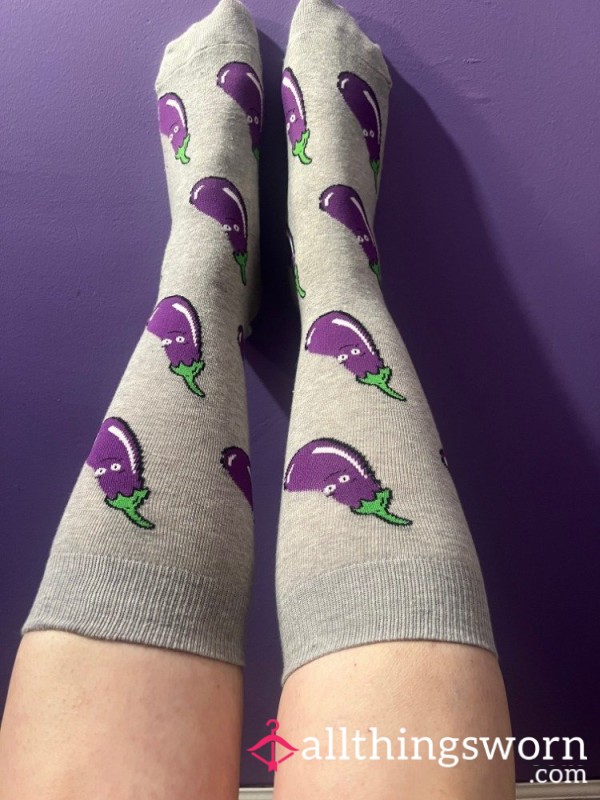 Di*k Socks ;) Stinky Or Egg Plant Socks ;)