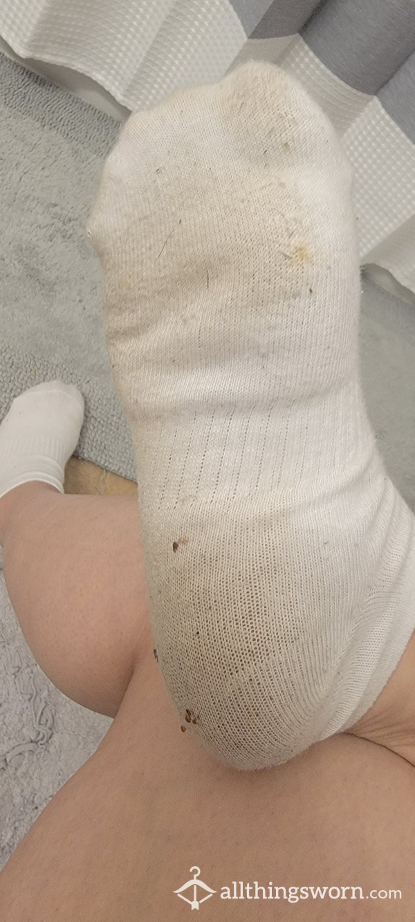 Dirty White Socks