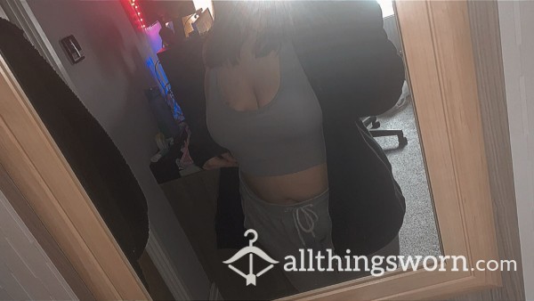 Dirty DD Grey Sports Bra