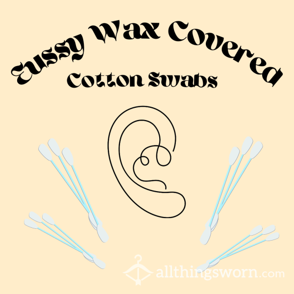 Dirty Ear Wax Covered Qtips