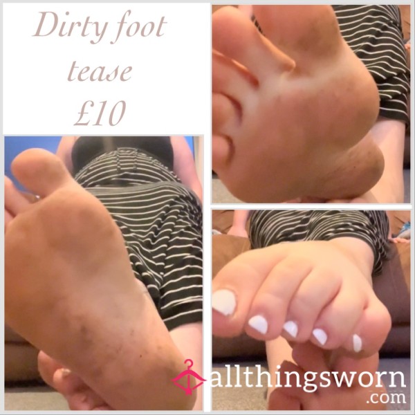 Dirty Foot Tease