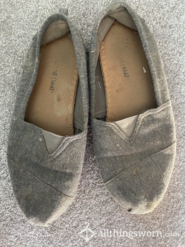 Dirty Grey Toms