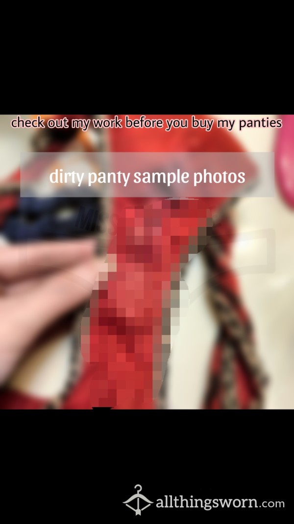 Dirty Gusset Sample Photos