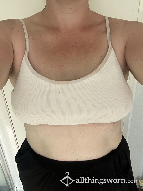 Dirty Milk Stained Nursing Bra