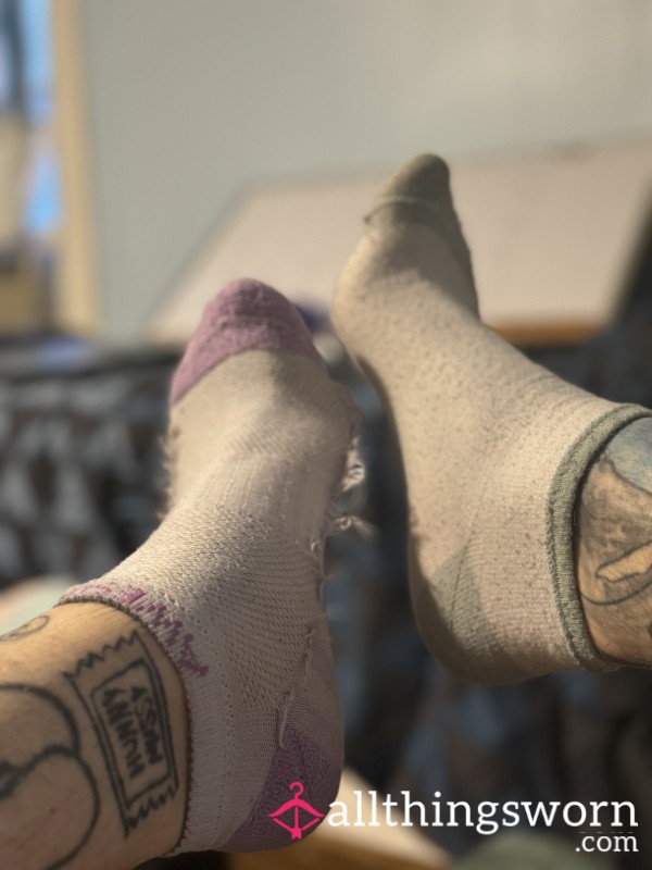 Dirty Mis-matched Socks