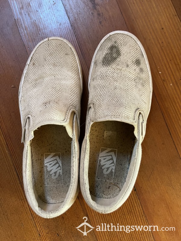 Dirty Moldy Worn Vans