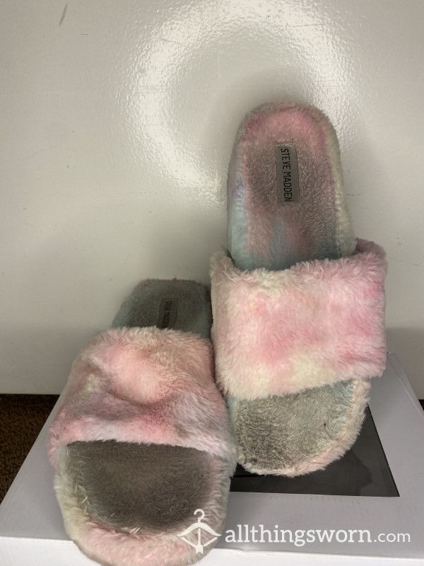 Dirty Platform Slippers