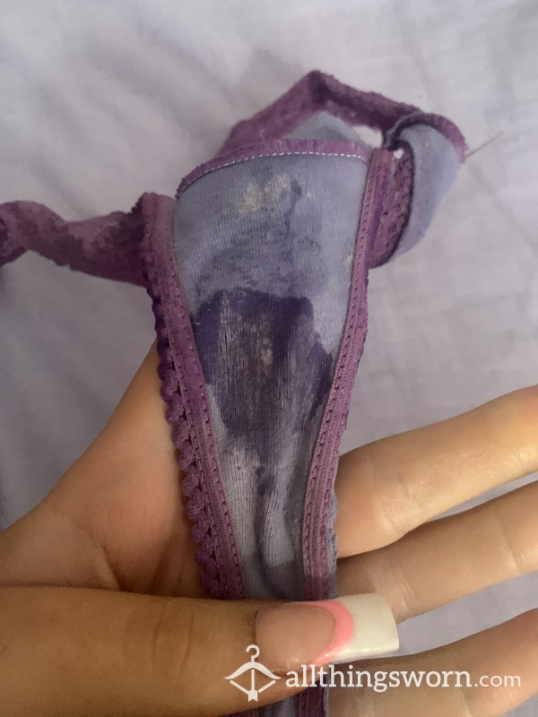 DIRTY PURPLE THONG