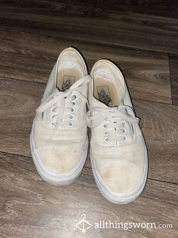 Dirty Well Worn Vans