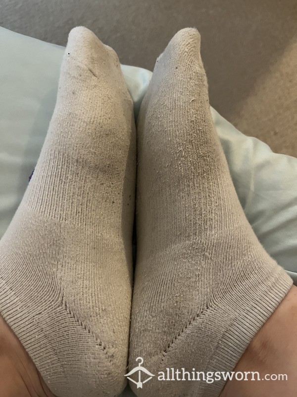 Dirty White Socks