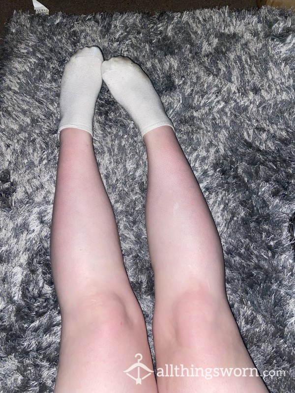 Dirty White Socks 5 Photos 😜